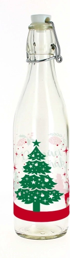 Bottiglia con chiusura a leva 260 ml per liquore all’uovo fatto in casa