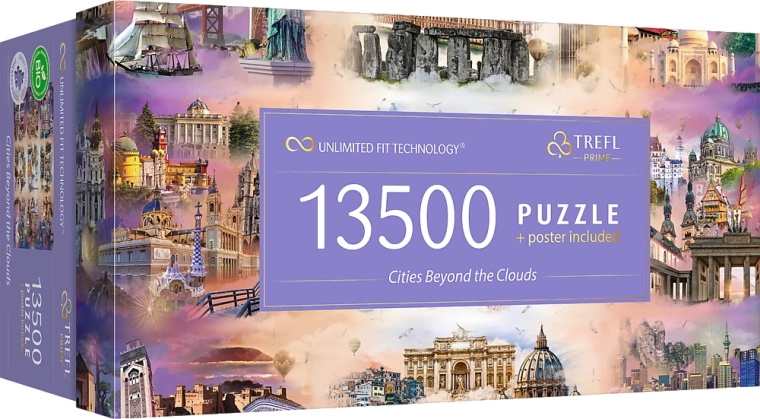 Puzzle 13 500 pezzi Città sopra le nuvole