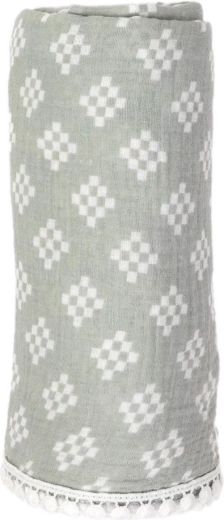 Fascia in mussola Lodger swaddler tribe silt green - 1 pezzo