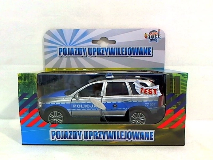 Auto della polizia Volvo con luci e suoni 14 cm