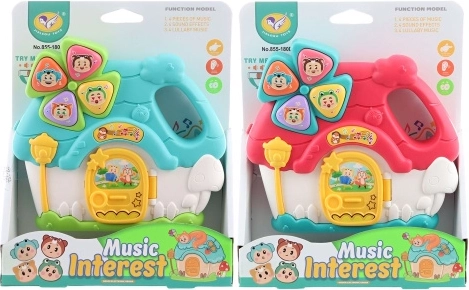 Casetta musicale per bambini a batterie