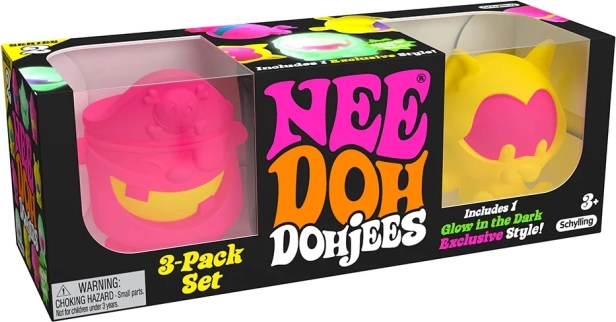 Set di mostriciattoli antistress NEE DOH Dohjees 3 pz