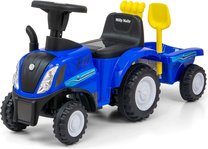 Scivolatore trattore NEW HOLLAND T7 con rimorchio – blu