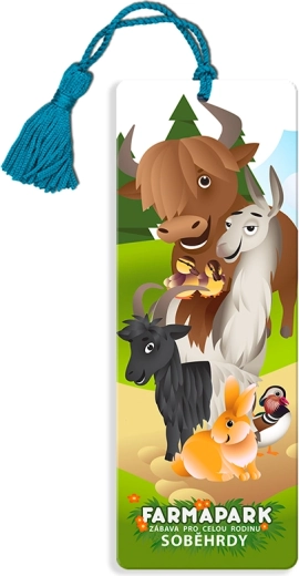 Segnalibro 3D Prime – animaletti del Farmapark