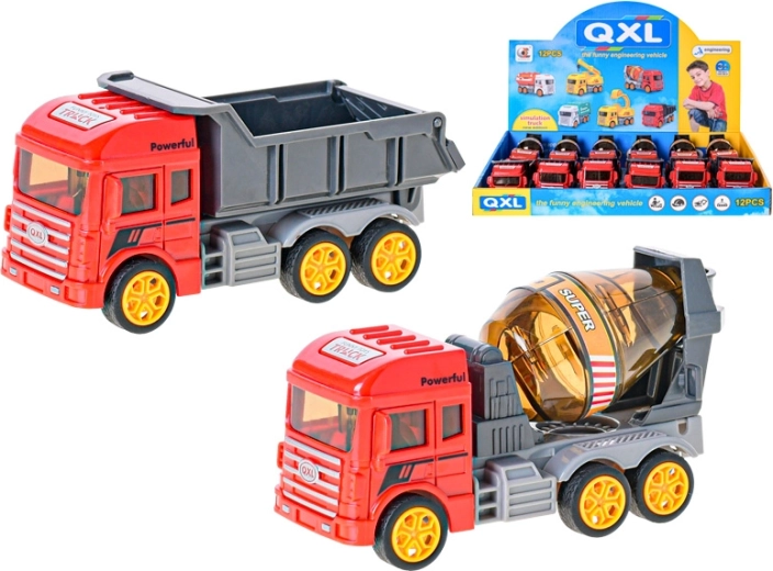 Camion da cantiere 13 cm a frizione – ribaltabile o betoniera