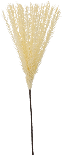 Erba decorativa 85 cm bianca (12 pz)