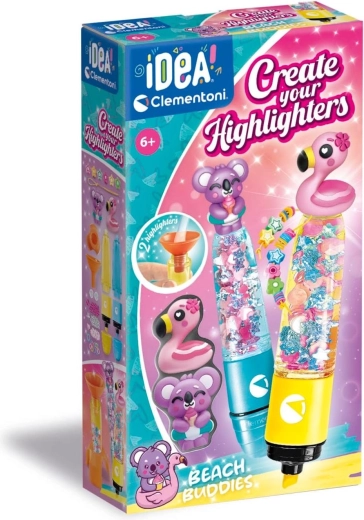 Clementoni IDEA set creativo per creare evidenziatori FRIENDS