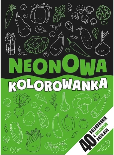 Album da colorare neon – verde