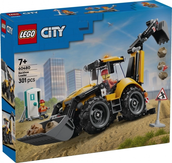 LEGO City escavatore caricatore giallo