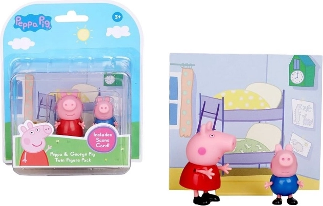 Hasbro Peppa Pig set di personaggi Peppa e George