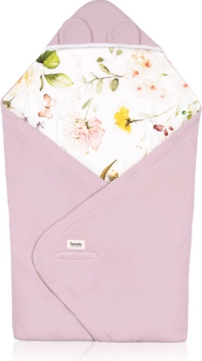 Lionelo swaddle Pink Flower in bambù e cotone