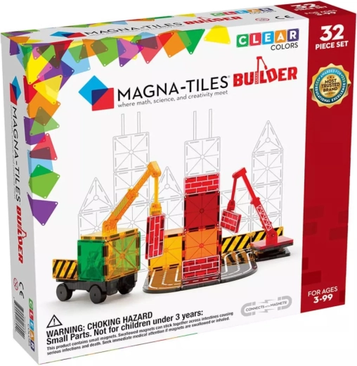 Magna-Tiles costruzioni magnetiche Builder (32 pezzi)