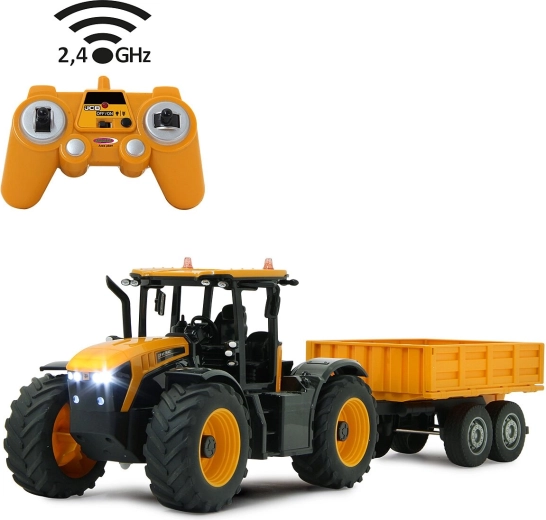 Trattore RC JAMARA JCB Fastrac con rimorchio ribaltabile