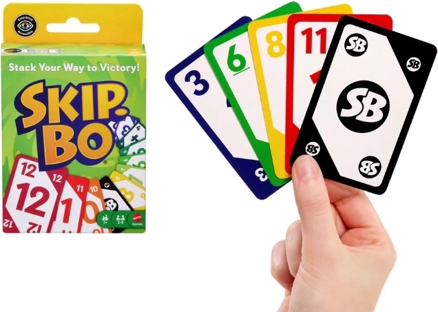 Mattel Skip-Bo gioco di carte da tavolo