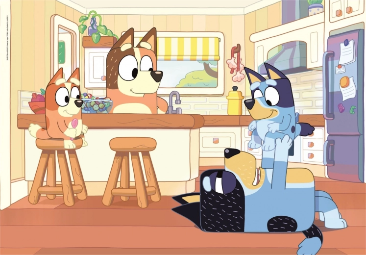 CLEMENTONI Puzzle Bluey 104 pezzi