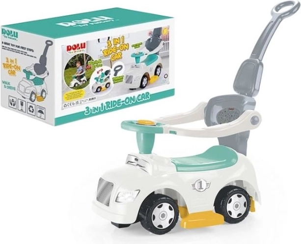 Dolu 3in1 cavalcabile con maniglione di guida e funzione dondolo
