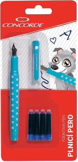 Penna stilografica CONCORDE Punto colori pastello