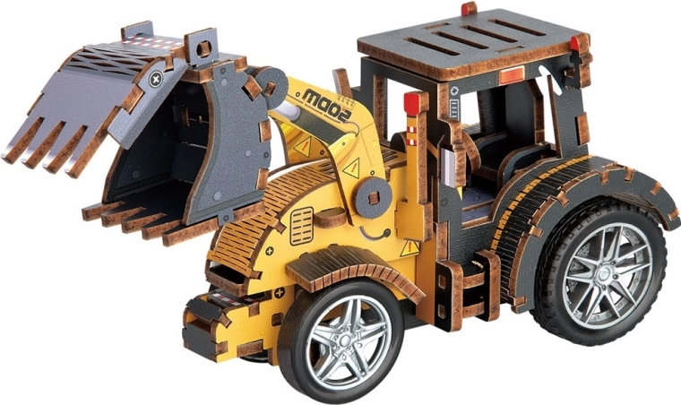 2Kids Toys puzzle 3D in legno caricatore di tronchi
