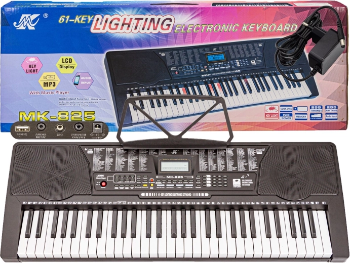 Tastiera MK-825 con tasti retroilluminati per l’apprendimento