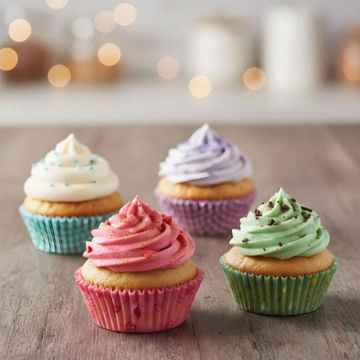 Set di pirottini di carta per muffin baby – 100 pezzi