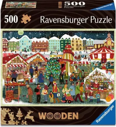 Ravensburger puzzle in legno Magia del Natale 500 pezzi