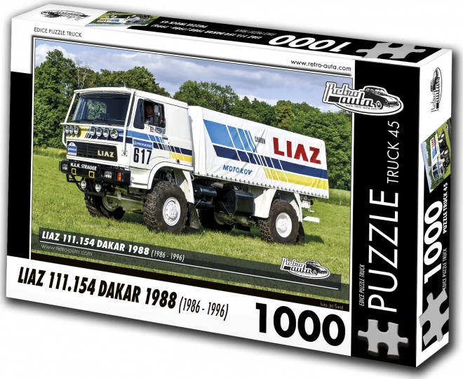 Puzzle Retroauto camion Liaz Dakar