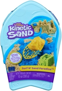 Set da surf Kinetic Sand con sabbia cinetica