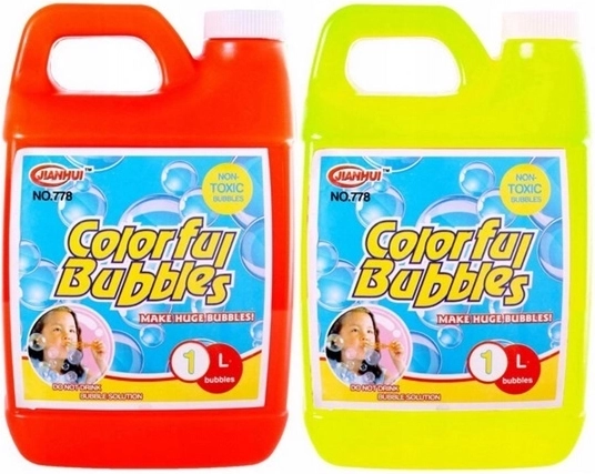 Ricarica per bolle di sapone 500 ml