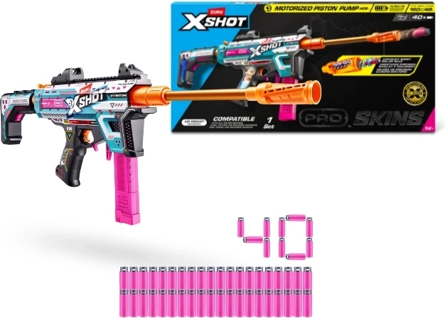 Blaster elettrico a dardi in schiuma ZURU X-SHOT Pro