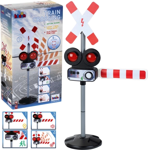 Segnale stradale passaggio a livello con luci e suoni 78 cm KLEIN