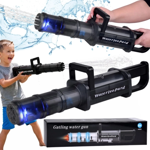 Blaster d’acqua elettrico con illuminazione LED, pompaggio automatico