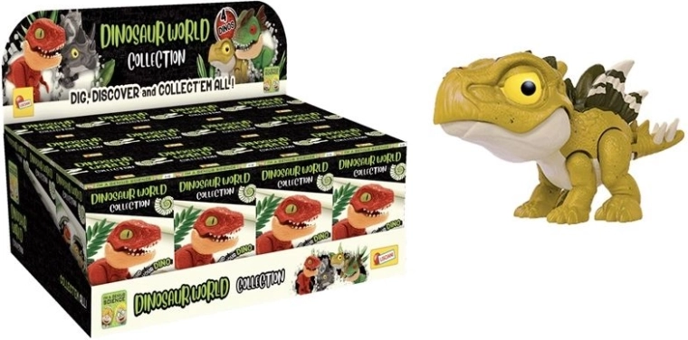Lisciani i'm a genius mondo dei dinosauri – collezione di 4 dinosauri