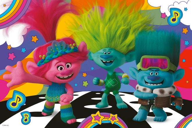 Puzzle TREFL TROLLS – troll divertenti, 100 pezzi