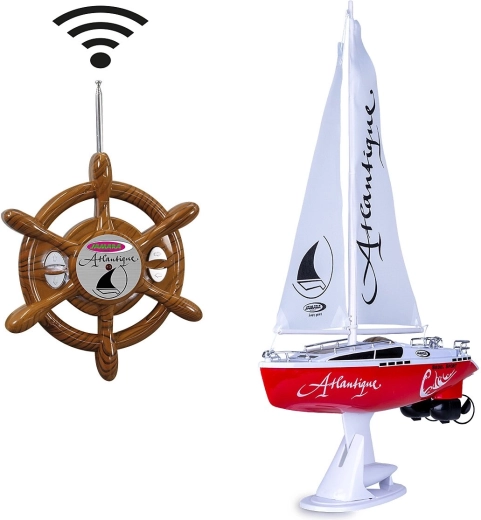 Barca a vela radiocomandata JAMARA Atlantique con radiocomando a 2 canali da 27 MHz