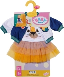 Abbigliamento BABY born con tutù per bambole da 43 cm