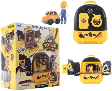 Utensili per bambini nello zaino 3 in 1