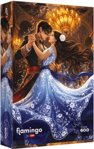Puzzle Trefl Romantasy Fenicottero 600 pezzi