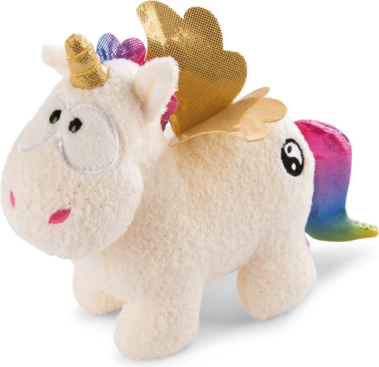 Unicorno di peluche NICI Yang arcobaleno 13 cm