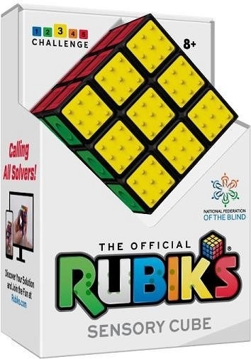 Cubetto di Rubik 3x3 Sensoriale per ipovedenti