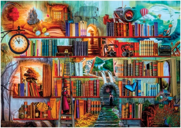 ANATOLIAN Puzzle Biblioteca misteriosa 3000 pezzi