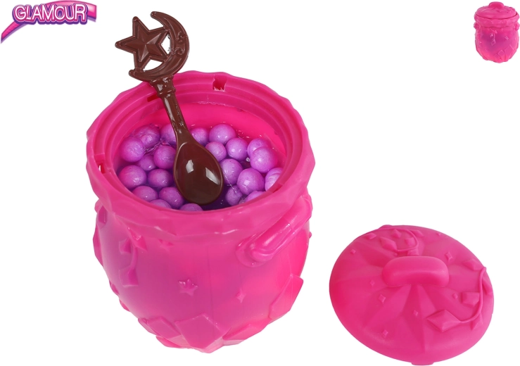 Pentola magica con slime e accessori Glamour