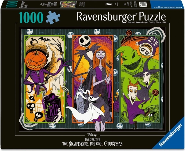 Puzzle Ravensburger Natale Rubato 1000 pezzi