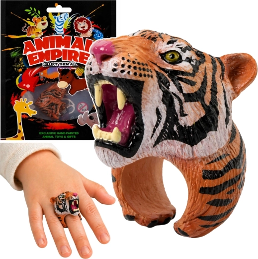 Anellino per bambini con tigre del Bengala