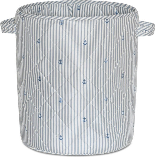 Cesto trapuntato NuuRoo Moe big stripe anchor