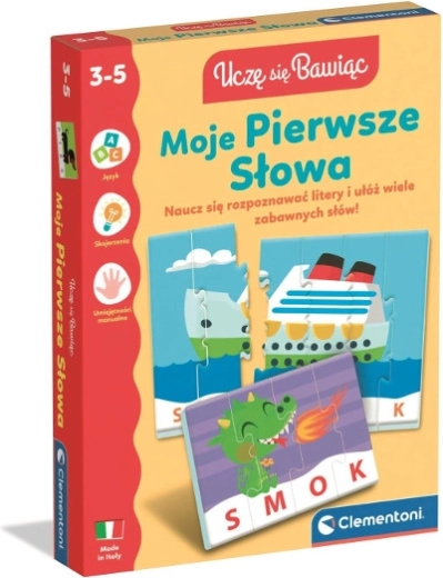 Puzzle Le mie prime parole – gioco educativo per bambini 3–5 anni