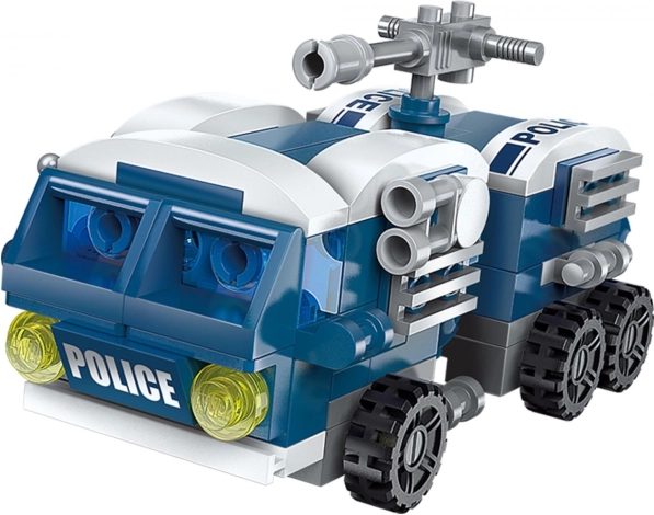 Qman Raging Warrior veicolo da combattimento set di costruzione