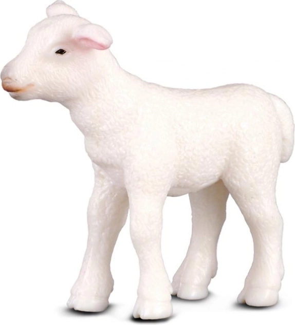 Figura di plastica agnello