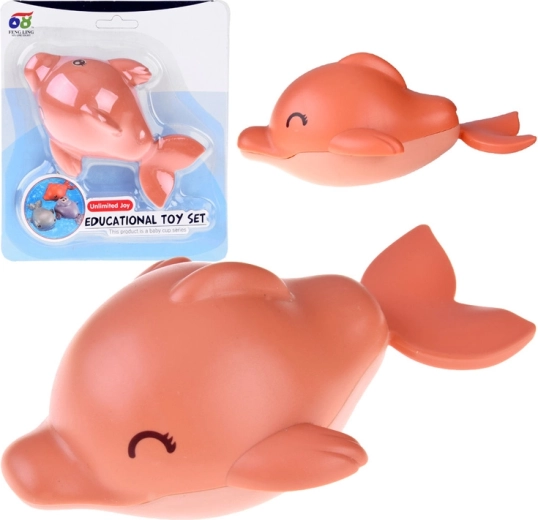 Giocattolo da bagno a carica galleggiante delfino - 1 pezzo