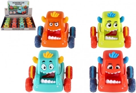Auto a pressione Monster 9 × 8 cm, mix di 4 colori
