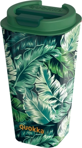 Tazza termica da viaggio Quokka Flux Jungle 450 ml